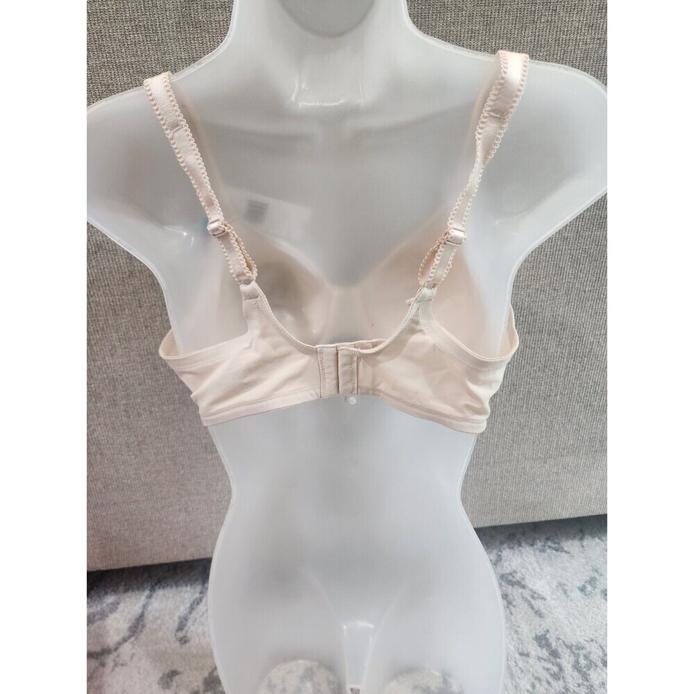 OLGA by Warners Luxury Lift Full Figure Full Coverage Bra 36D Nude 35063 - Picture 5 of 6